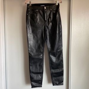 NWT Express faux leather pants